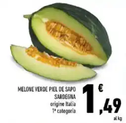 Conad Tuday Melone verde piel de sapo offerta