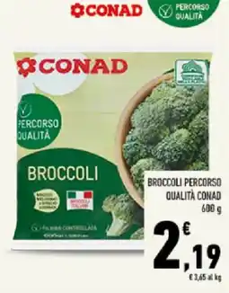 Conad Tuday Broccoli Percorso Qualità Conad offerta