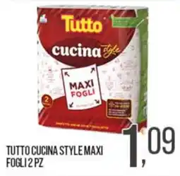 Cash pro Tutto cucina style maxi fogli offerta