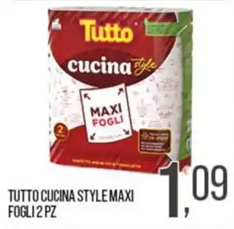 Cash pro Tutto cucina style maxi fogli offerta