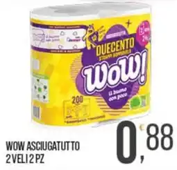 Cash pro WOW asciugatutto offerta