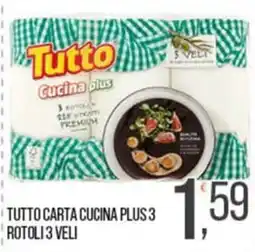 Cash pro Tutto carta cucina plus offerta