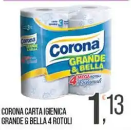 Cash pro Corona carta igienica grande & bella offerta