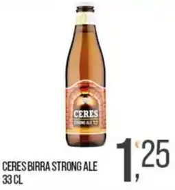 Cash pro Ceres birra strong ale offerta