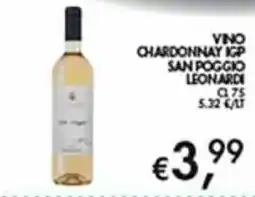Superstore Coal Vino Chardonnay IGP San Poggio Leonardi offerta