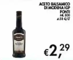 Superstore Coal Aceto balsamico di Modena IGP Ponti offerta