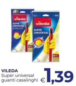 Pilato Vileda super universal guanti casalinghi offerta