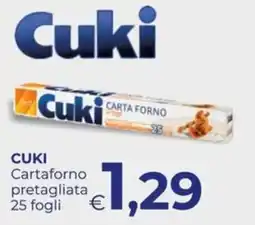 Pilato Cuki Carta forno offerta