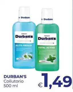 Pilato Durban's Collutorio offerta