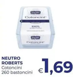 Pilato Neutro Roberts Cotoncini offerta