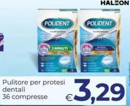 Pilato Pulitore per protesi dentali Polident offerta