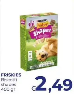 Pilato Friskies biscotti shapes offerta