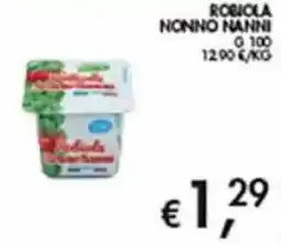 Superstore Coal Robiola Nonno Nanni offerta