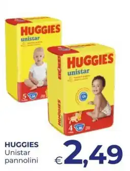 Pilato Huggies Unistar pannolini offerta