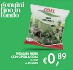 Superstore Coal Insalata mista con cipolla Coal offerta