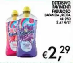 Superstore Coal Detersivo pavimenti Fabuloso lavanda/rosa offerta