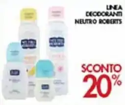 Superstore Coal Deodoranti Neutro Roberts offerta