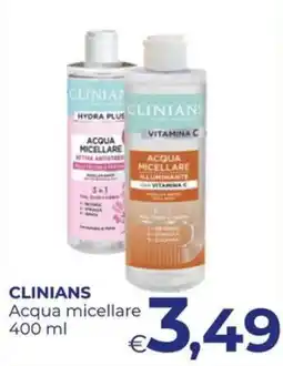 Pilato Clinians acqua micellare offerta