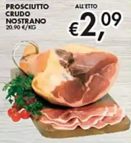 Superstore Coal Prosciutto crudo nostrano offerta