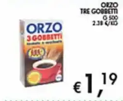Superstore Coal Orzo 3 gobbetti offerta