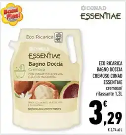 Conad Margherita Bagno Doccia Cremoso Conad Essentiae offerta