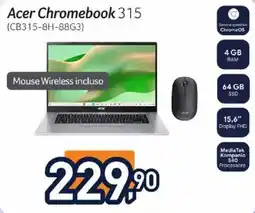 Unieuro Acer Chromebook 315 offerta