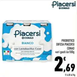 Conad Margherita Piacersi Bianco offerta