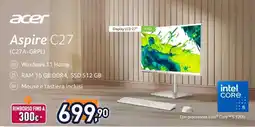 Unieuro Acer Aspire C27 offerta