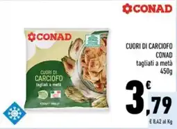 Conad Margherita Cuori di carciofo Conad offerta