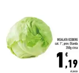 Conad Margherita Insalata iceberg offerta