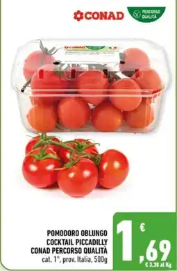 Conad Margherita Pomodoro oblungo cocktail piccadilly Conad percorso qualità offerta
