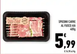 Conad Margherita Carne al Fuoco Spiedini offerta