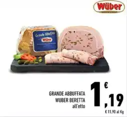 Conad Margherita Grande abbuffata Wüber offerta