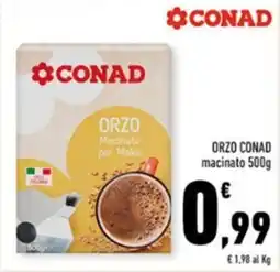 Conad Margherita Orzo macinato per Moka Conad offerta