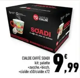 Conad Margherita Cialde Caffè Soadi offerta