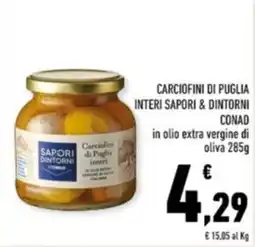 Conad Margherita Carciofini di Puglia interi Sapori & Dintorni offerta