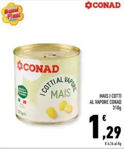 Conad Margherita Conad i cottial vapore mais offerta