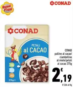Conad Margherita CONAD petali al cacao offerta