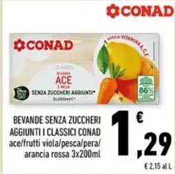 Conad Margherita Beveranda Ace e Mela offerta