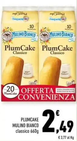 Conad Margherita PlumCake classico Mulino Bianco offerta
