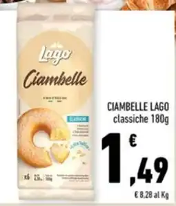 Conad Margherita Ciambelle Lago classiche offerta