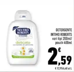 Conad Margherita Neutro Roberts intimo delicato offerta
