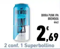 Conad Margherita Birra Punk IPA Brewdog offerta
