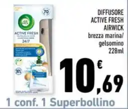 Conad Margherita Diffusore Active Fresh Airwick offerta