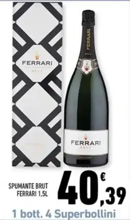 Conad Margherita Spumante brut Ferrari offerta