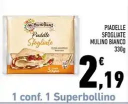 Conad Margherita Pindelle Sfogliate Mulino Bianco offerta