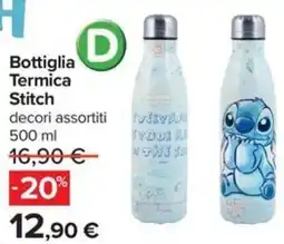 Carrefour Iper Stitch Bottiglia Termica offerta