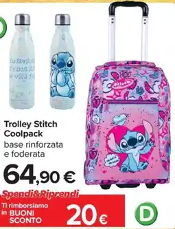 Carrefour Iper Trolley Stitch Coolpack offerta