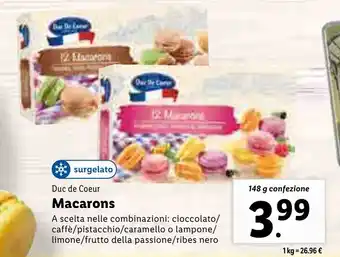 Duc de Coeur Macarons 148g