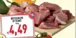 Pim Supermercati Bocconcini di suino offerta